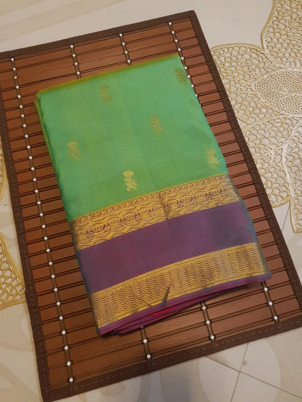 Lightweight Kanjivaram Silk - Green