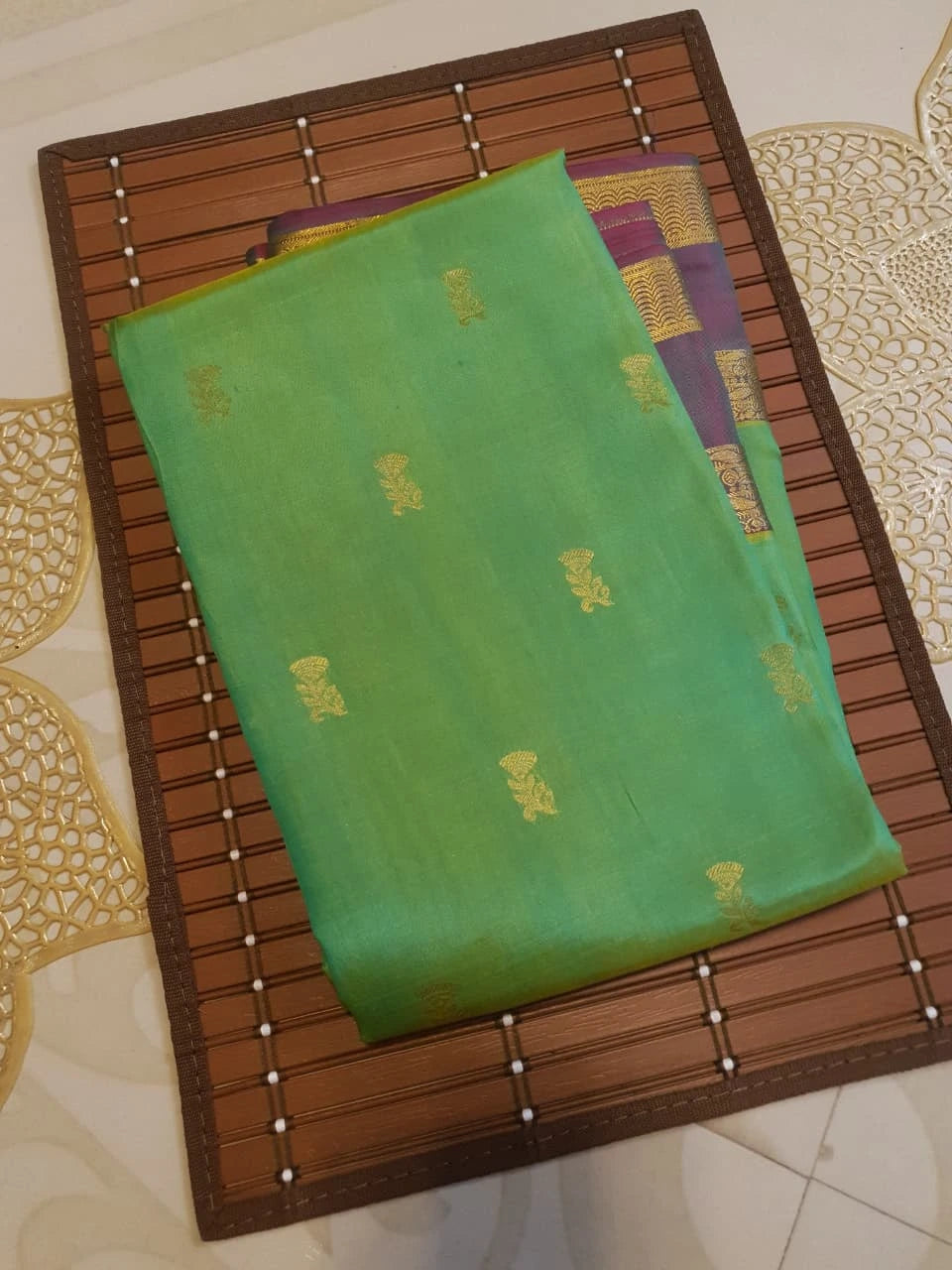 Lightweight Kanjivaram Silk - Green