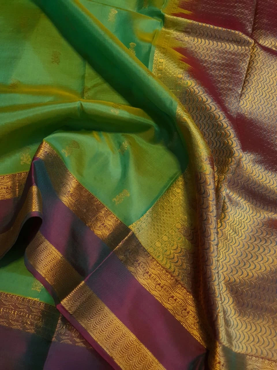 Lightweight Kanjivaram Silk - Green