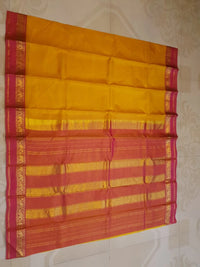 Lightweight Kanjivaram Silk - Mango Yellow