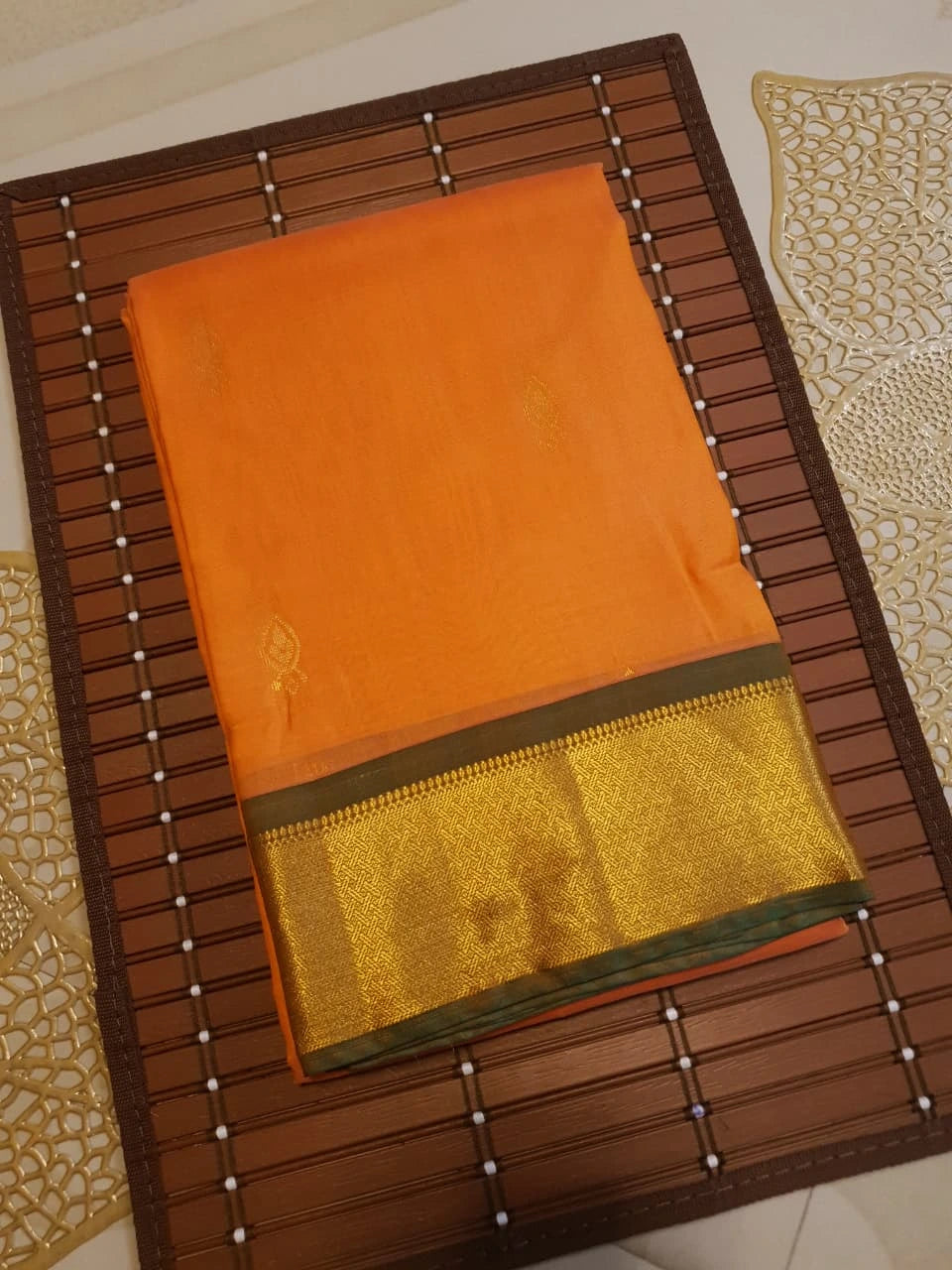 Lightweight Kanjivaram Silk - Yellow