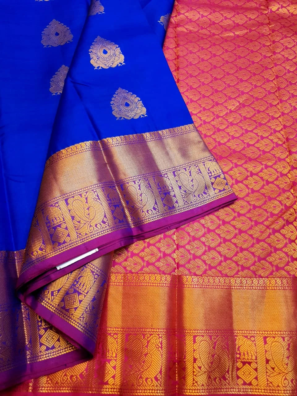 Lightweight Kanjivaram Silk - Blue