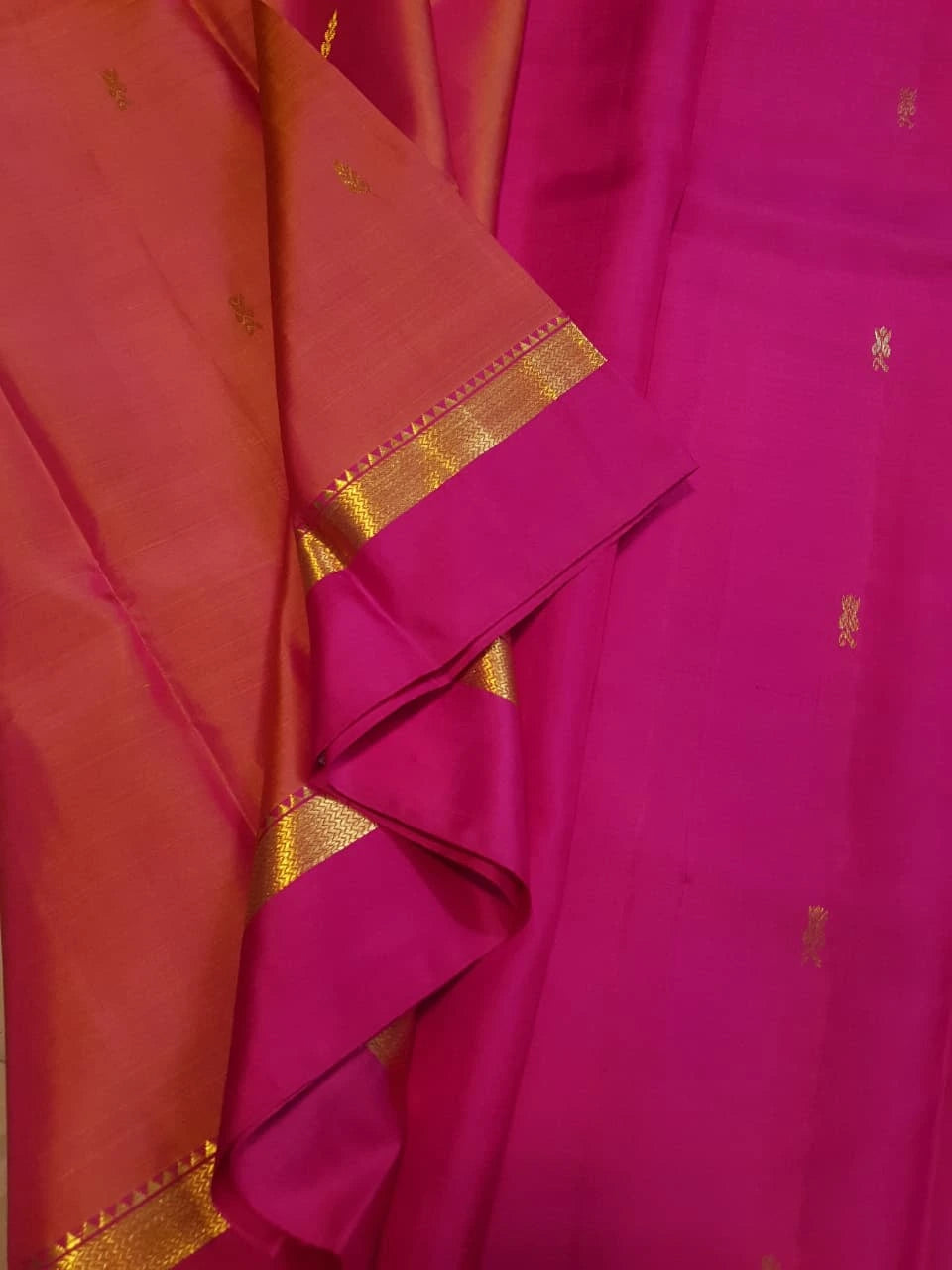 Lightweight Kanjivaram Silk - Peach