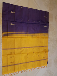 Banana Pith Handloom Silk Saree